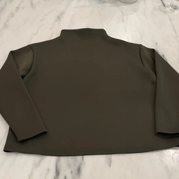 ‘Like a Boss’ Turtleneck - Dark khaki from Aday - Picture 3 of 3
